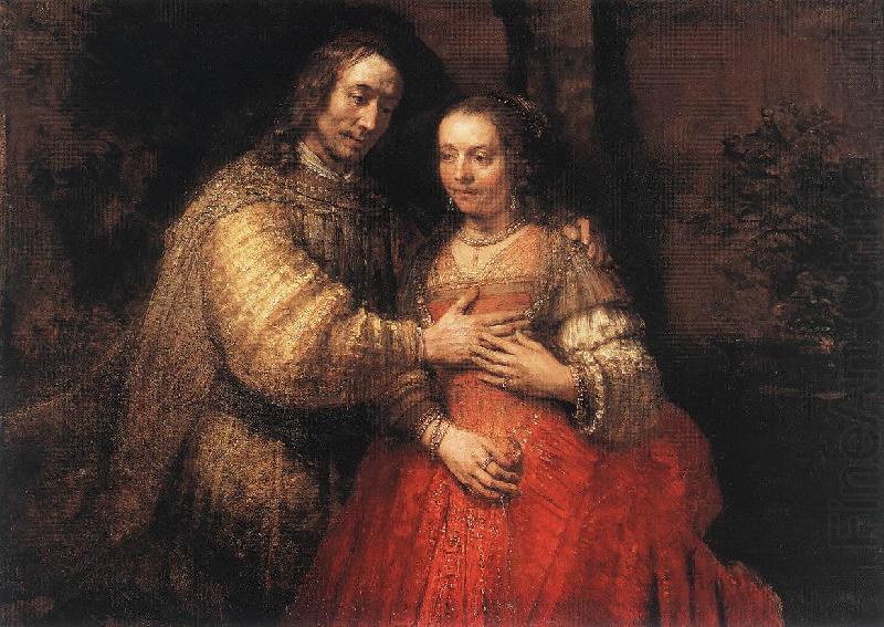 The Jewish Bride t, REMBRANDT Harmenszoon van Rijn